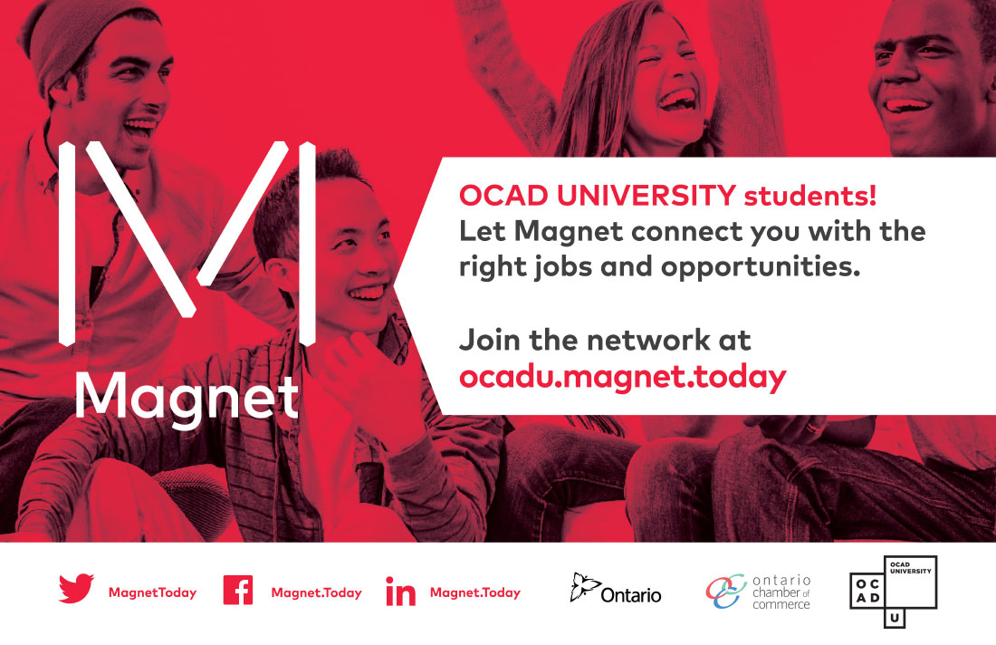 Magnet + OCAD U Banner