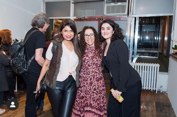 From Left to Right: Qinza Najm, Rania Matar, Aya Nadar @ Foley Gallery in New York