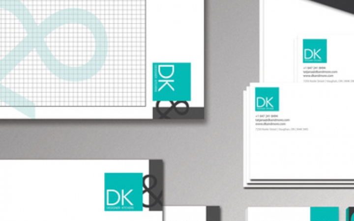 DK&M | Designer Kitchens & More Branding