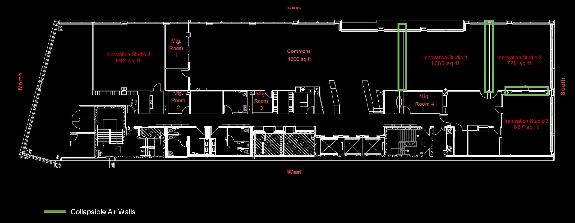 Waterfront floorplan