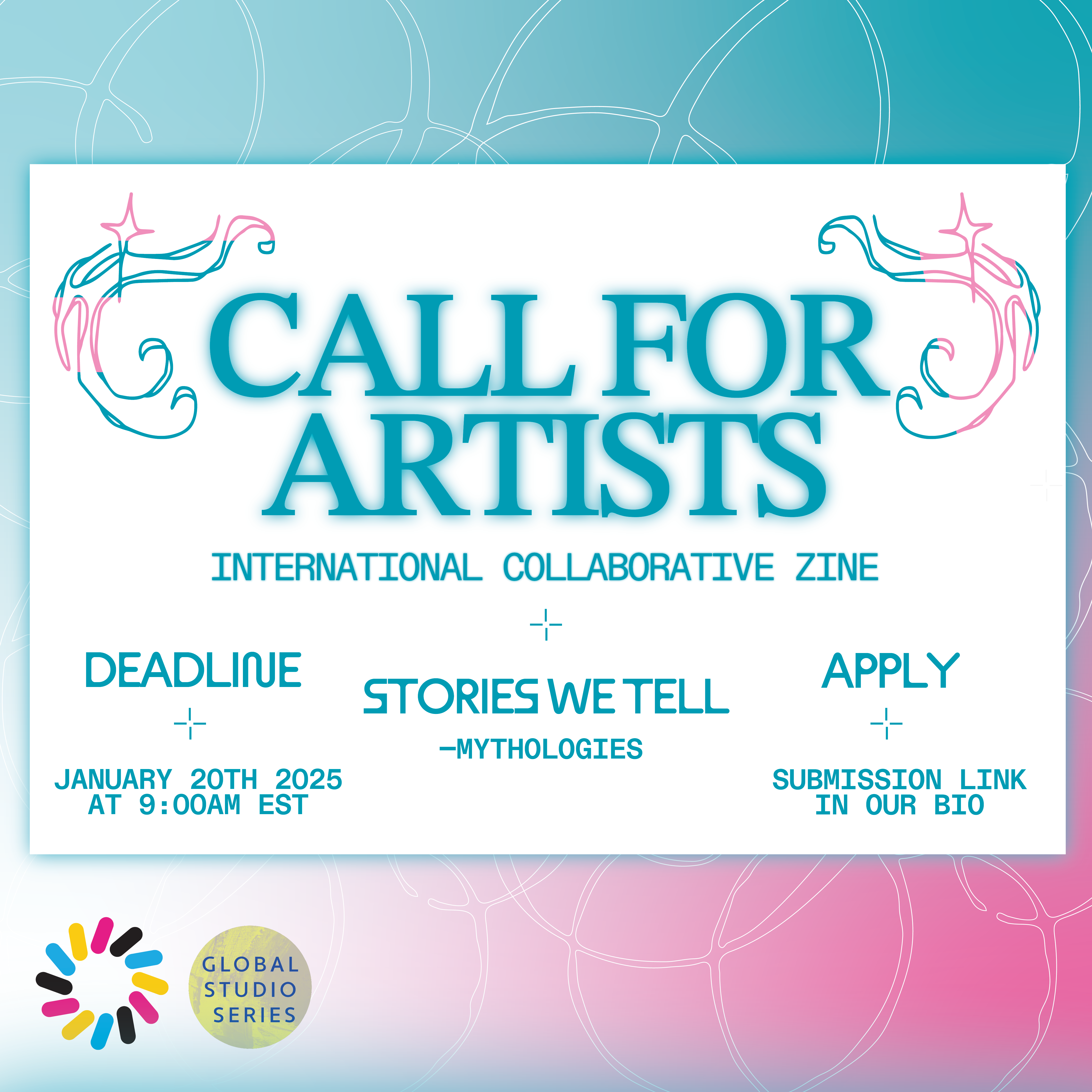 Call for artists poster