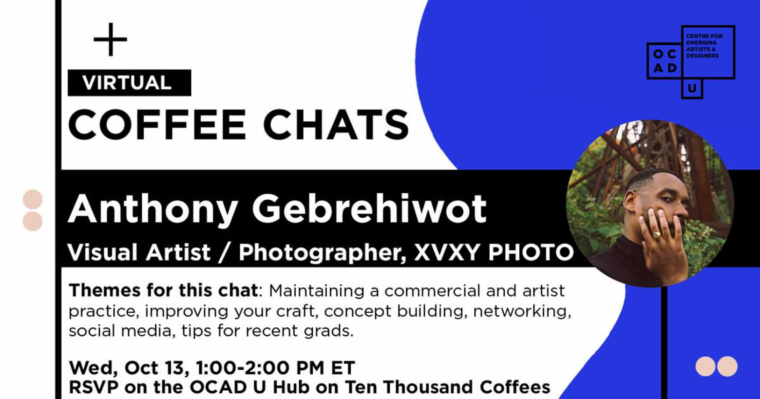 Coffee Chats Banner Anthony