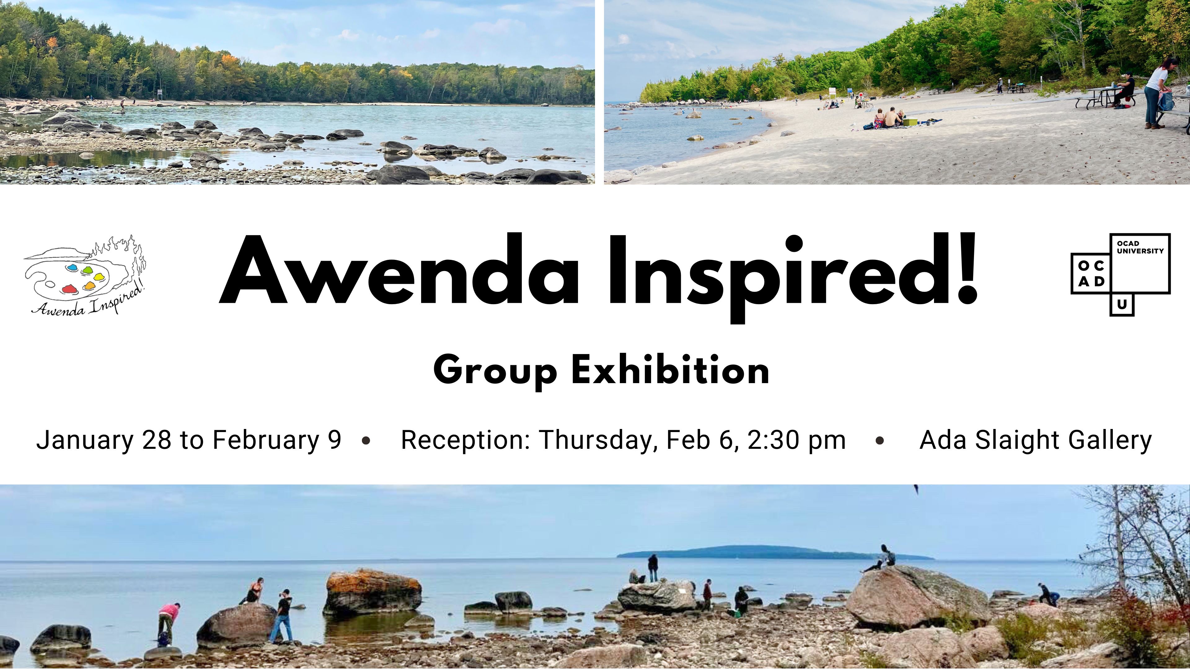 Awenda Inspired! exhibition reception