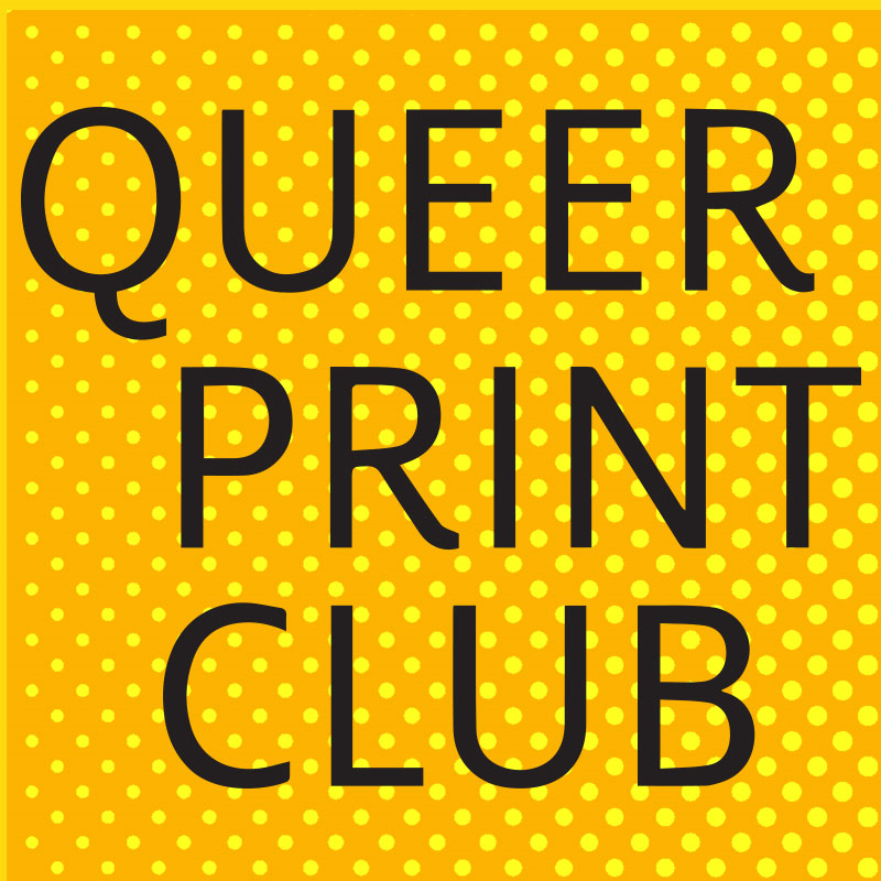 queer print club poster 