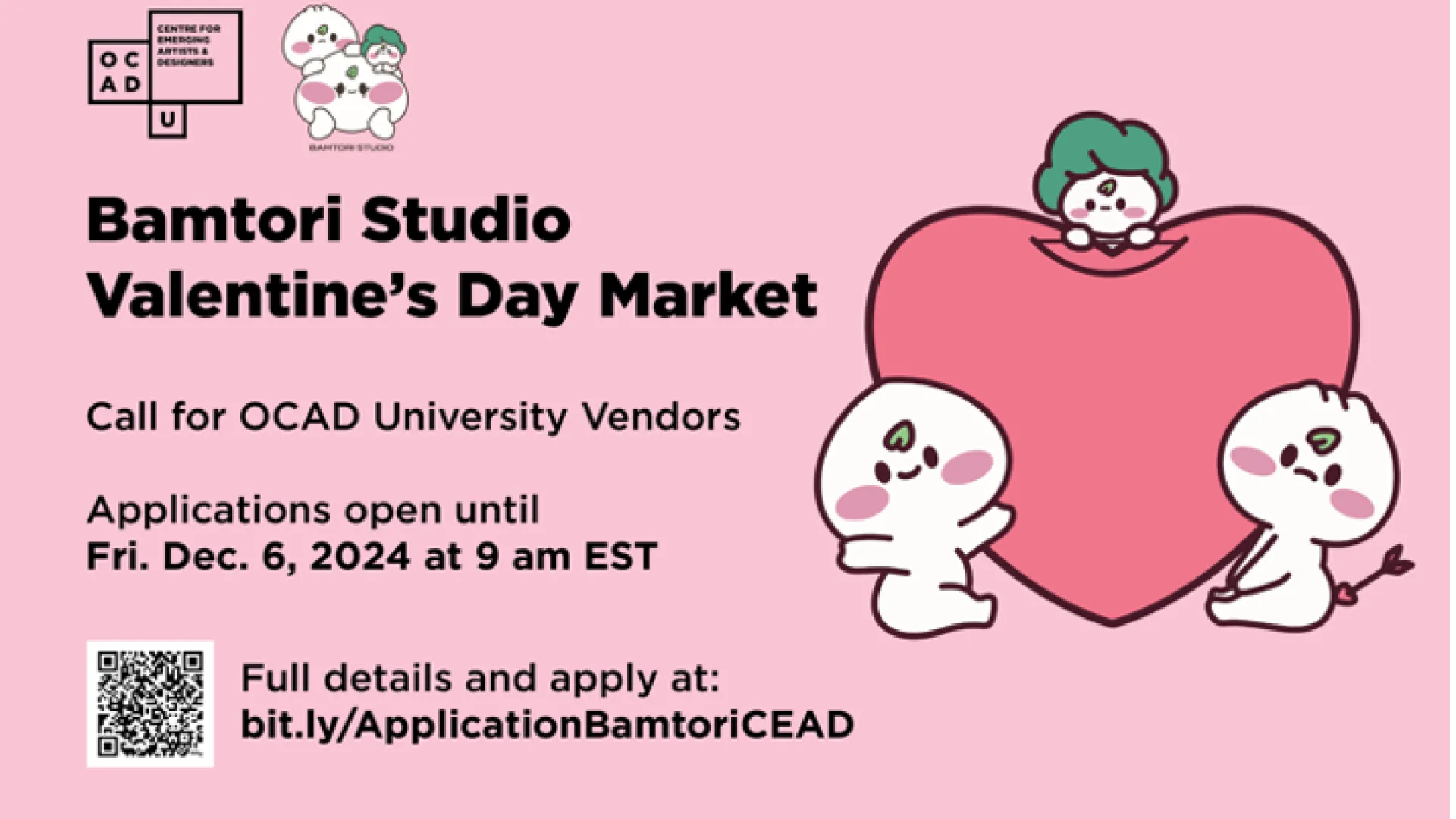 Bamtori Studio Valentine's Market Poster