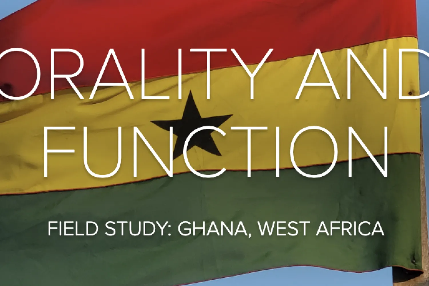 Orality and Function: Field Study, Ghana, 2023