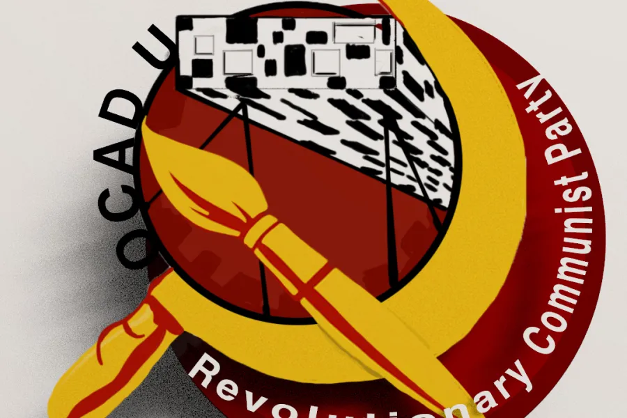 Logo of the OCAD U Revolutionary Communist Party