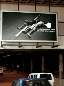 Picture of a billboard ad