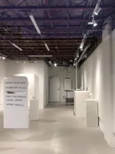 Image of The White people Problem installation gallery