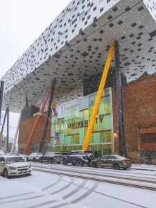 Front of OCAD University building, 100 McCaul St.