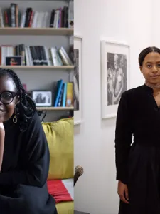 eunice bélidor, photo by Charlène Daguin, 2021, (right): Joséphine Denis.