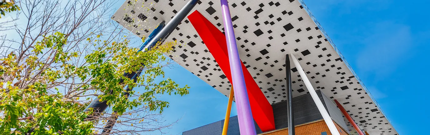 Underside of the Sharp Centre for Design