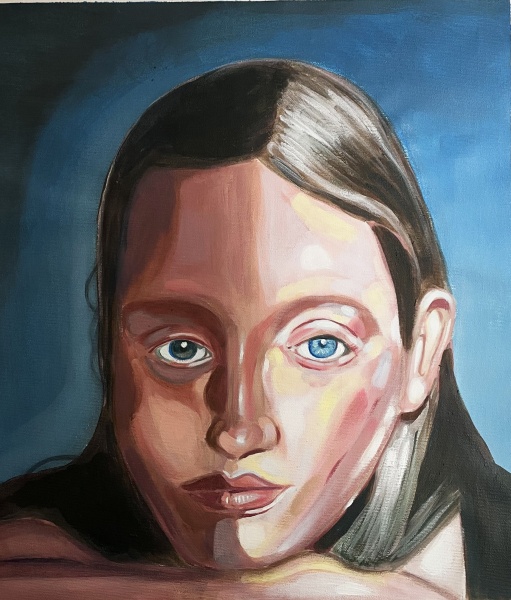 Saretta Khan Blue Eyes