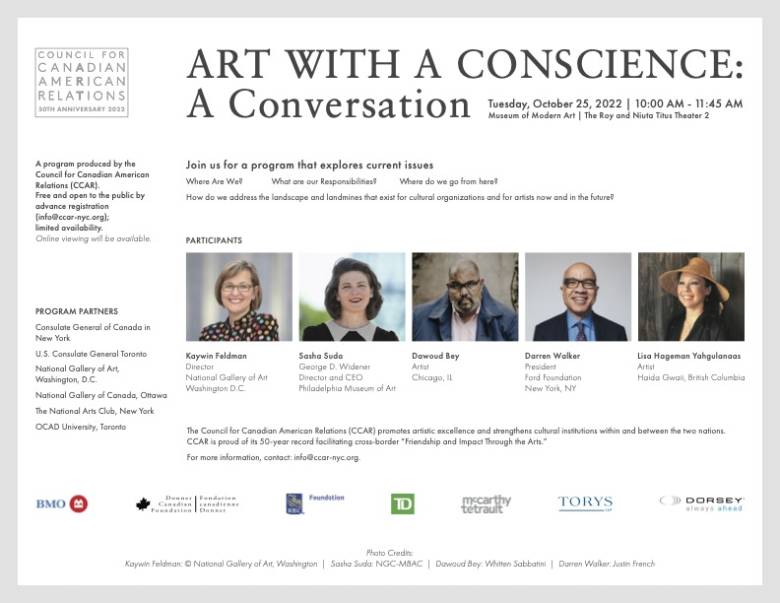 Art With A Conscience: A Conversation