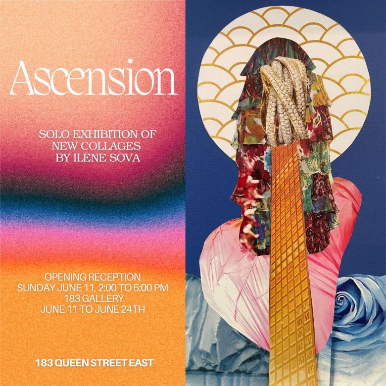 Ascension Solo Exhibition by Ilene Sova POSTER