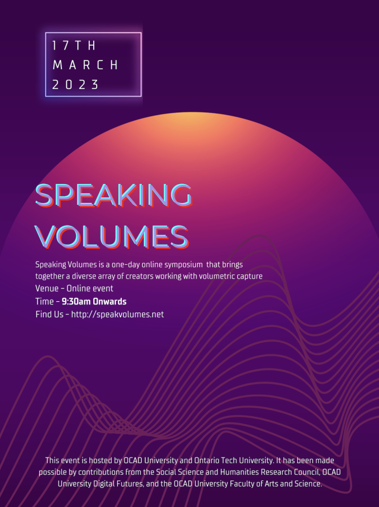Speaking Volumes 2023 Poster