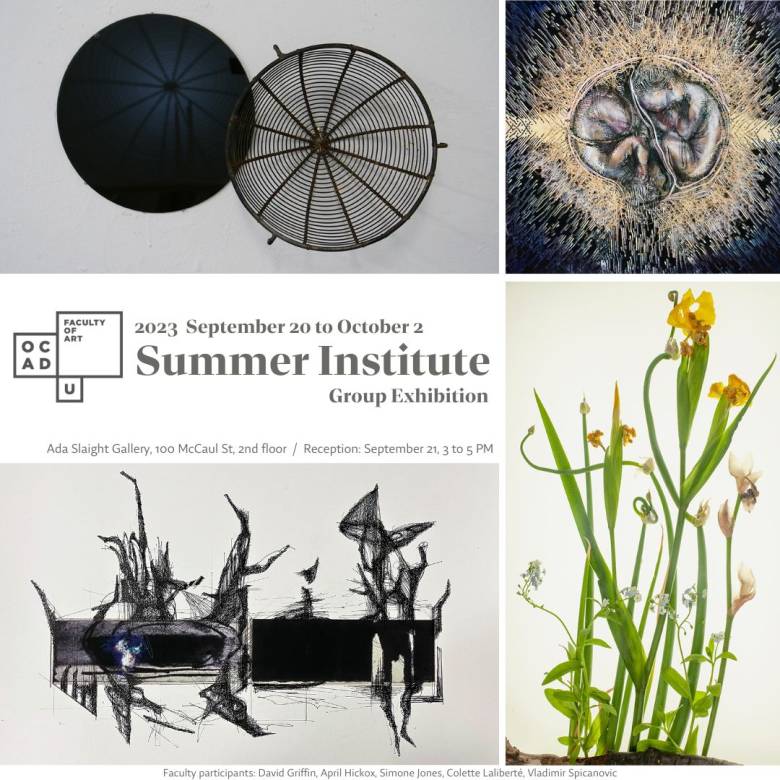 FoA Summer Institute Group Exhibition poster