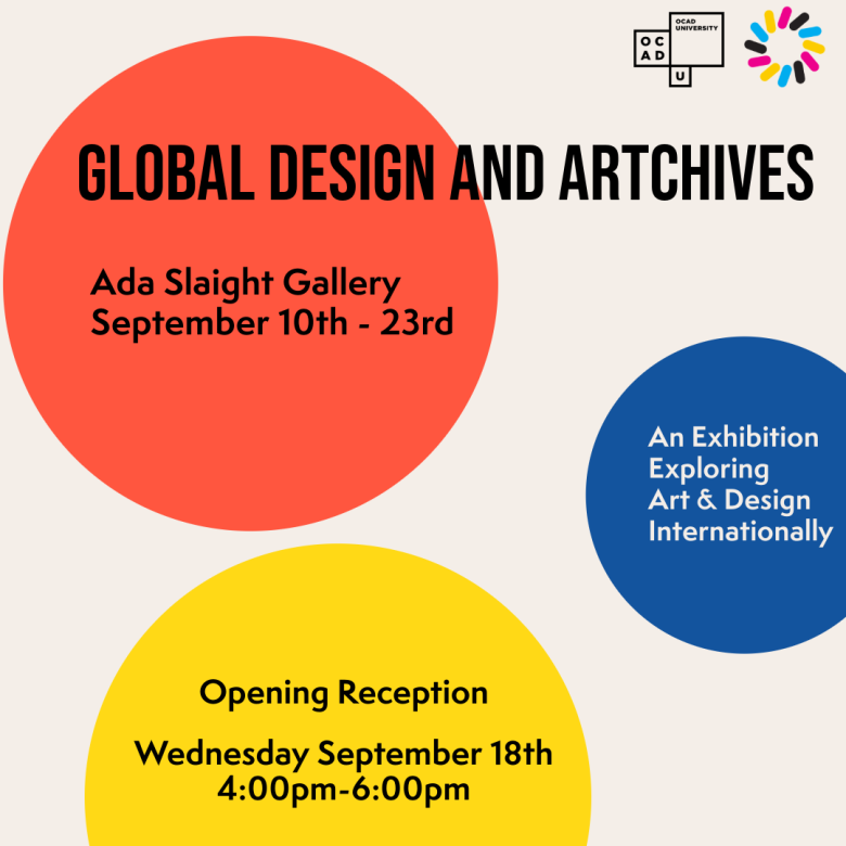 Global Design and Artchives poster