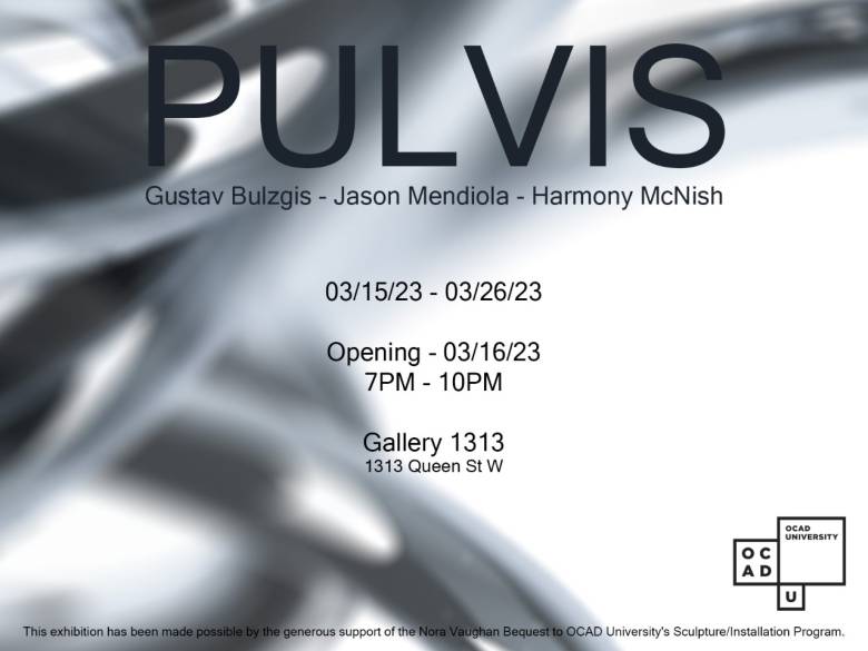 Pulvis exhibition poster