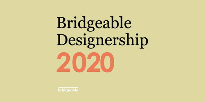 Bridgable logo with 2020 on yellow background. 