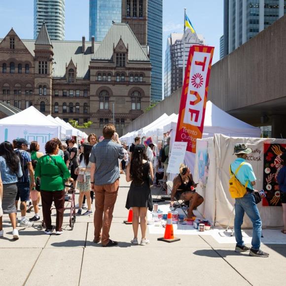 Artists with OCAD U affiliations exhibiting at Toronto Outdoor Art Fair