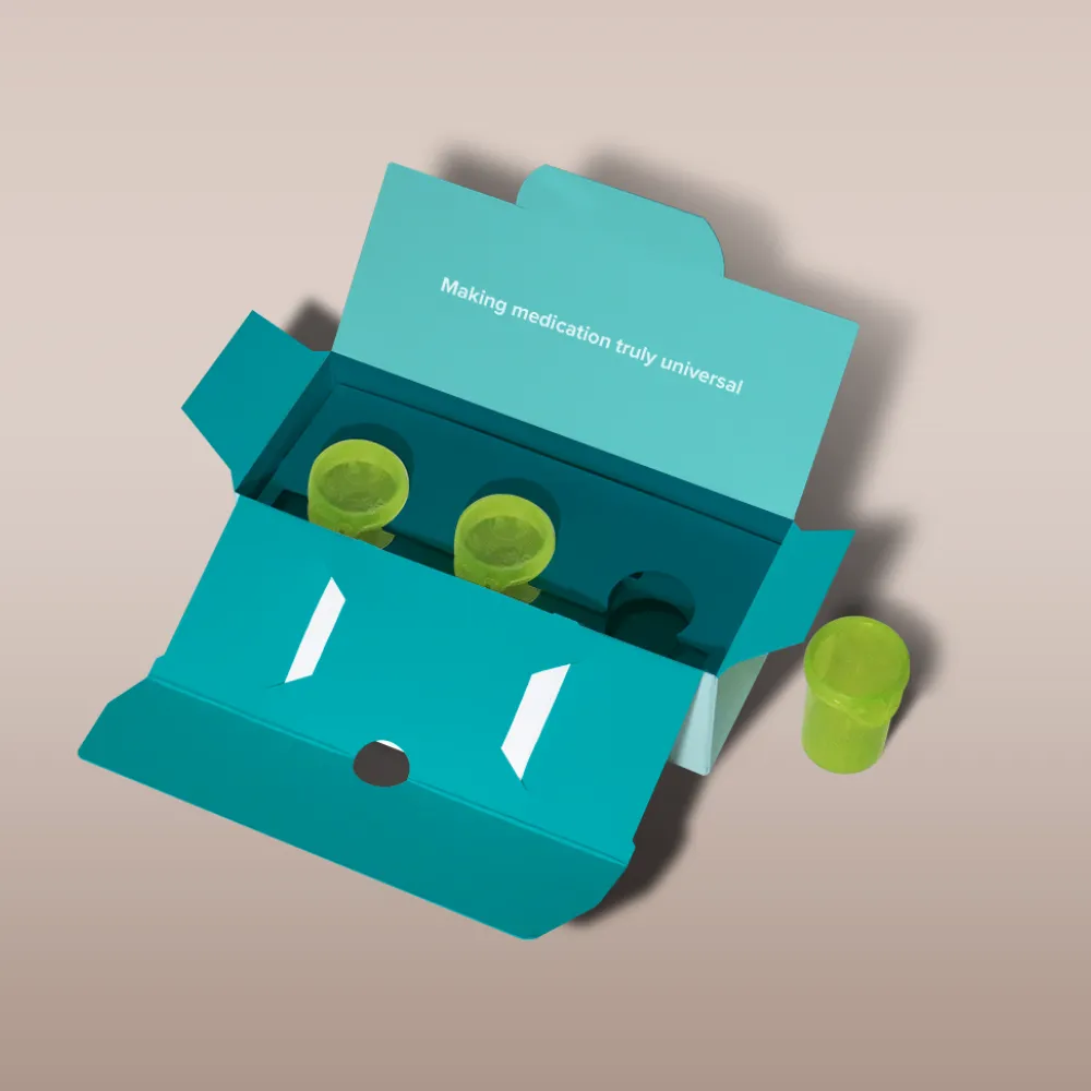 Kanoe brand redesign, box of prescription medication