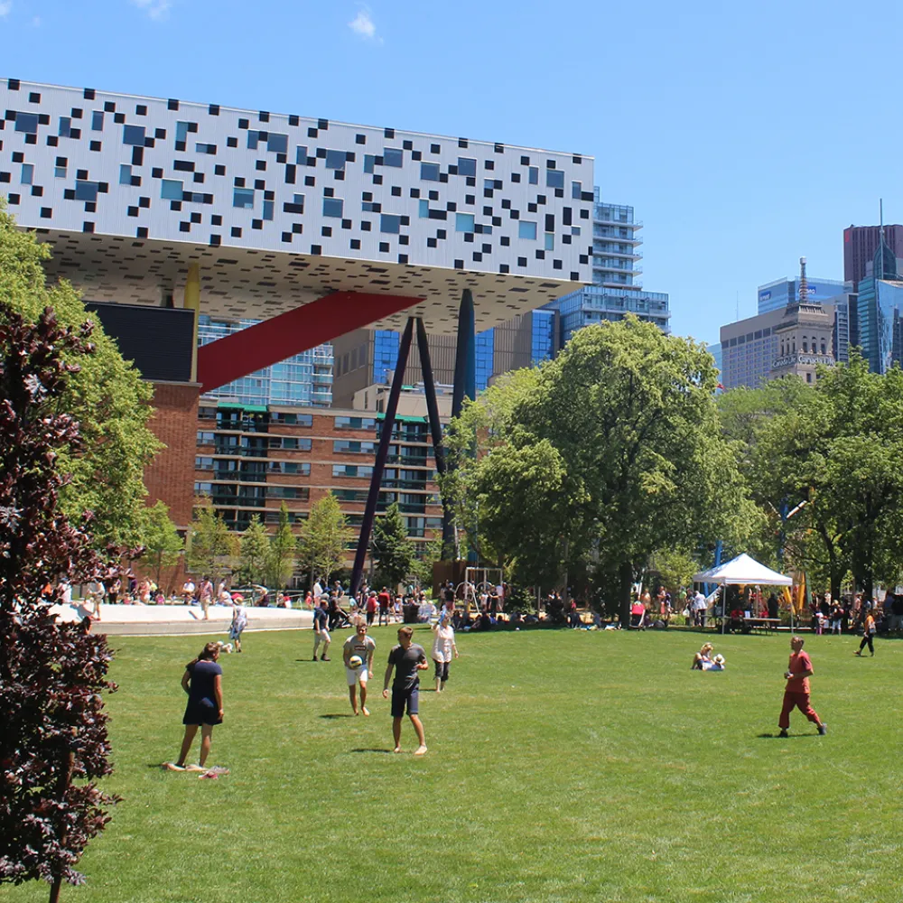 Sharp Center from the Grange Park